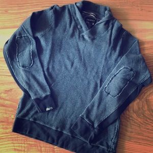 Shawl collar sweater